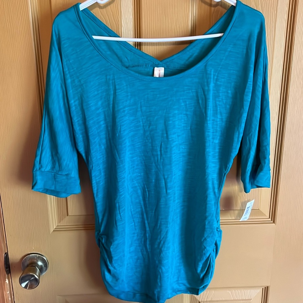Teal Blouse
